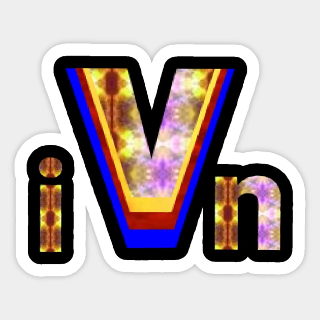 vin Sticker by Dilhani